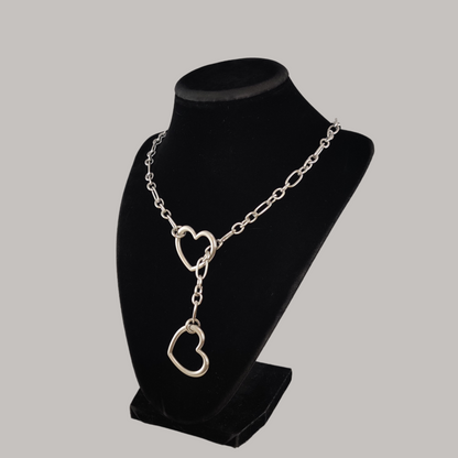 Stainless Steel Heart slip chain 2.0