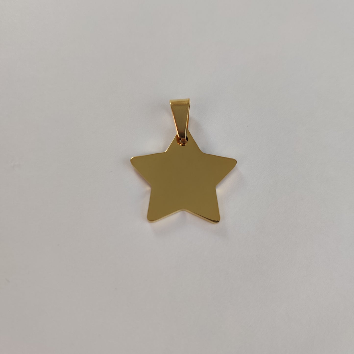 Custom Engraved Star Tag