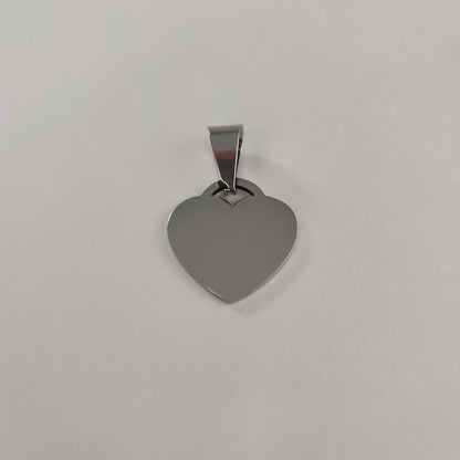 Custom Engraved Heart Locket Tag