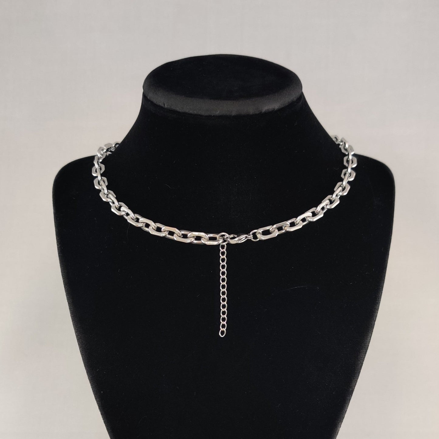 He/Him chain choker