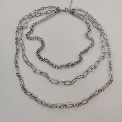 Layered chain "necklace"