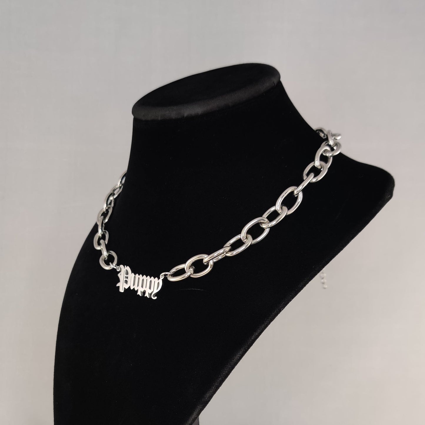 Stainless Steel Puppy chain choker