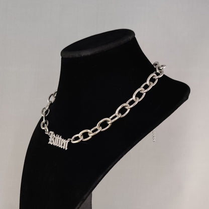 Stainless Steel Kitten chain choker