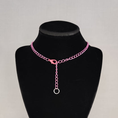 Pup Chain choker w/ metallic chain (MTO)