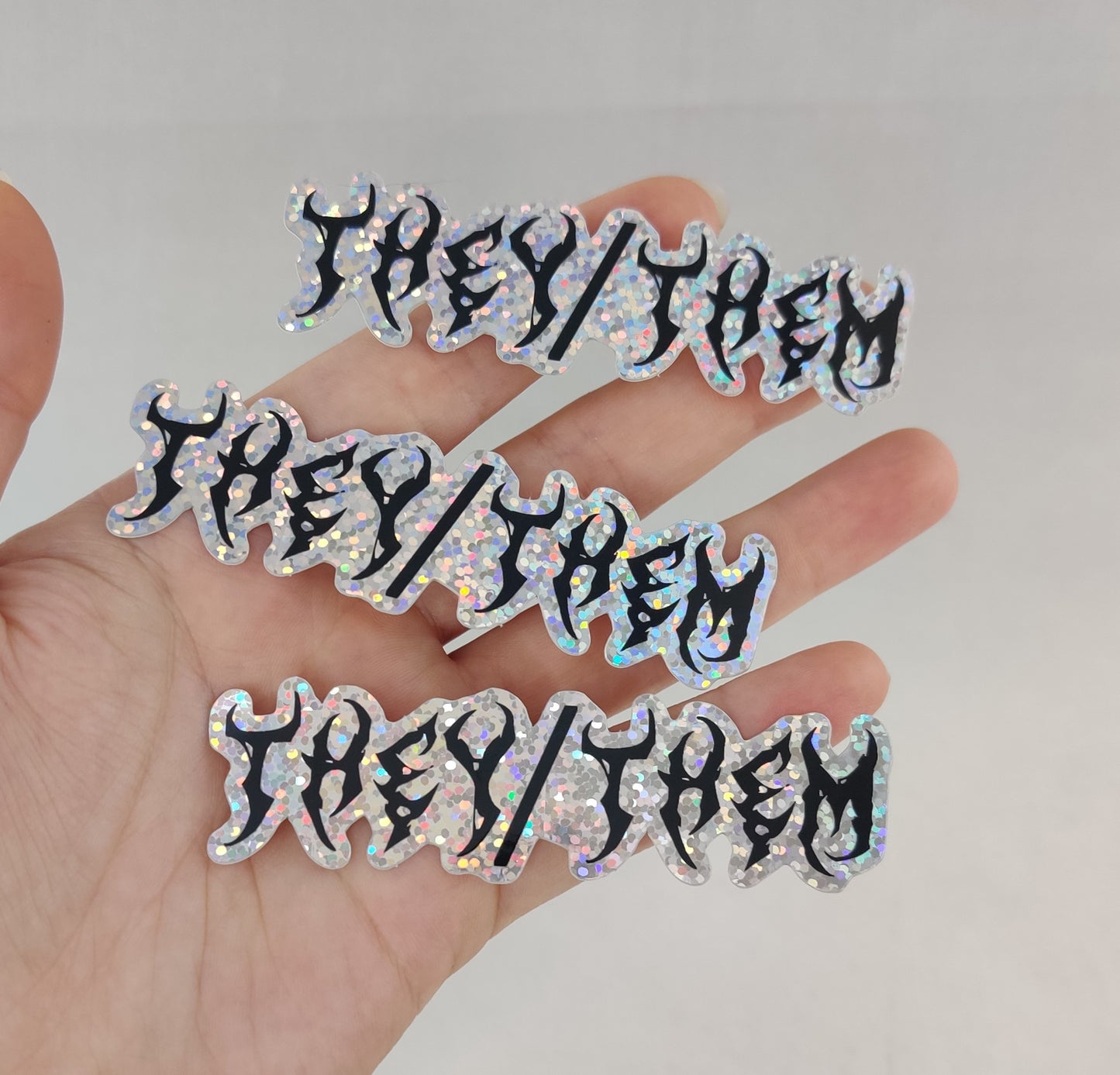 They/Them sticker