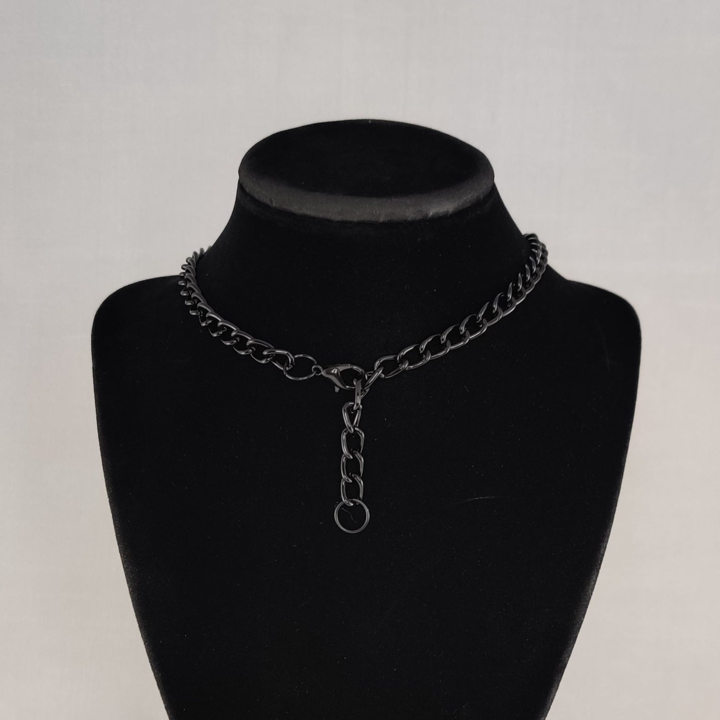 Pup Chain choker w/ black chain (MTO)